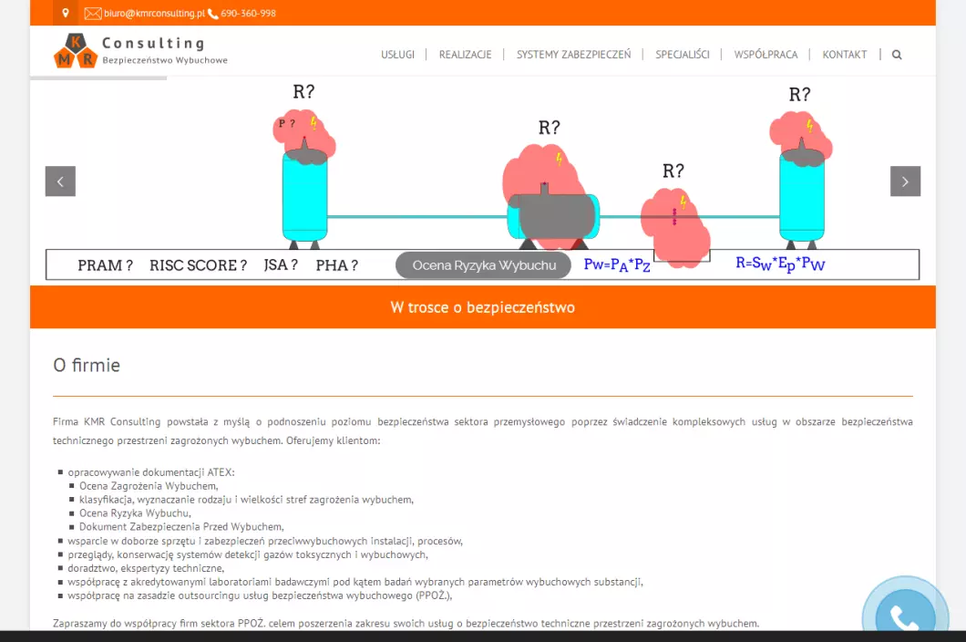 KMR Consulting Bezpieczeństwo Wybuchowe